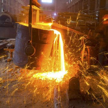 Indústria de ferro e aço